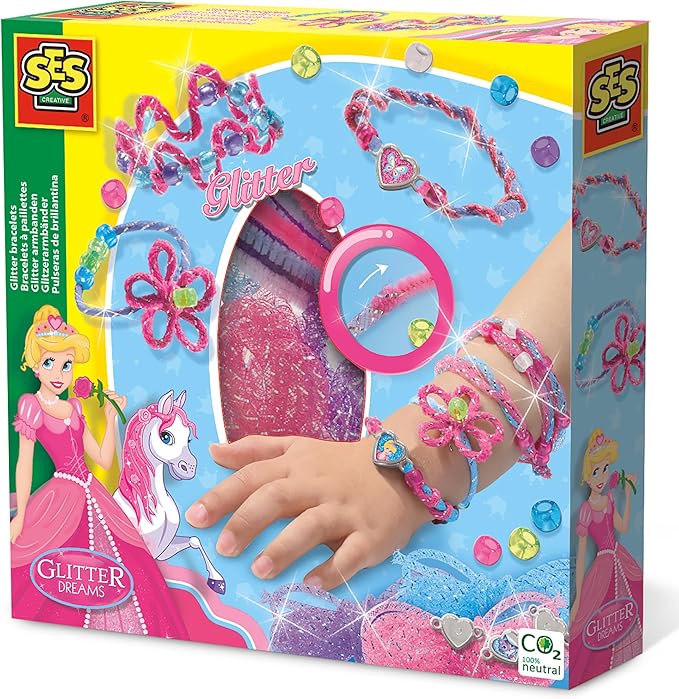 SES 14128 Glitter Dreams - Glitter Bracelets