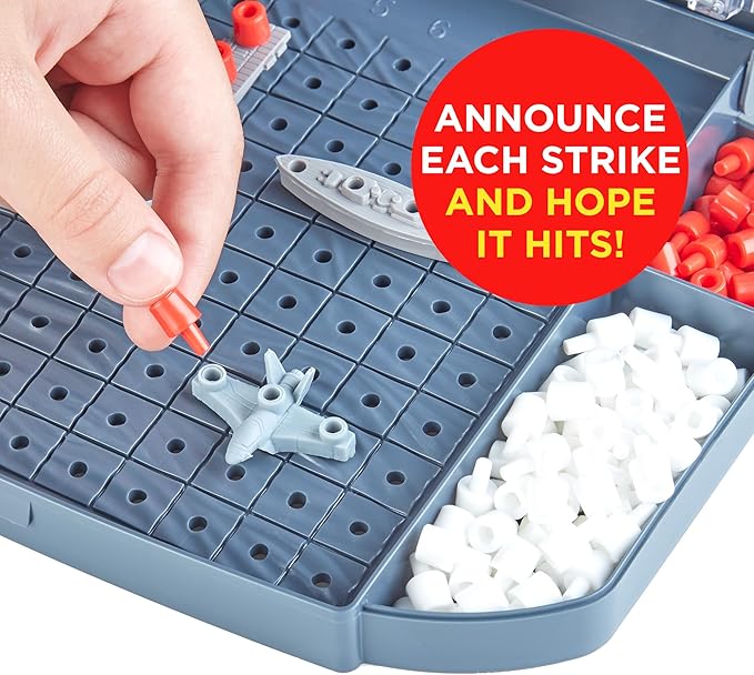 Hasbro Gaming Battleship with Planes | 2-Player Strategy Board Games for Kids | Easter Gifts for Boys & Girls | Ages 7+ (Amazon Exclusive)