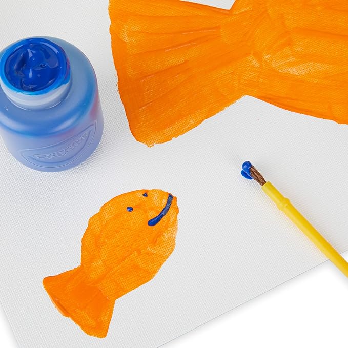 Crayola Paint Canvas Set, Painting Supplies, White, 2 Count