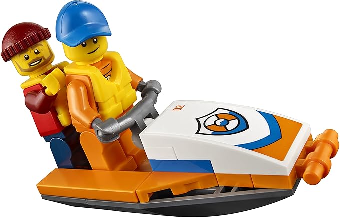 LEGO City Coast Guard Sea Rescue Plane 60164 Building Kit (141 Piece)