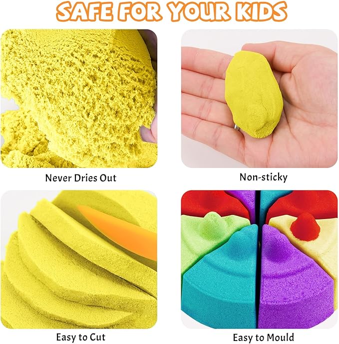 NiToy 2.2Lbs Sand(Yellow)