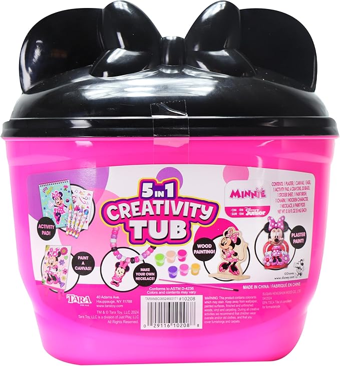 Disney Junior Minnie Mouse 5 in 1 Creativity Tub
