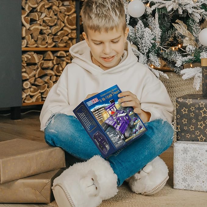 Educiro Harry World 6 in 1 Car Toys Building Set Gifts for Kids, Girls, and Boys Ages 6-12 (423pcs),Sports Car,Van Truck,Harry's Truck,Knight Lxury Car,Wagon,Magic Express