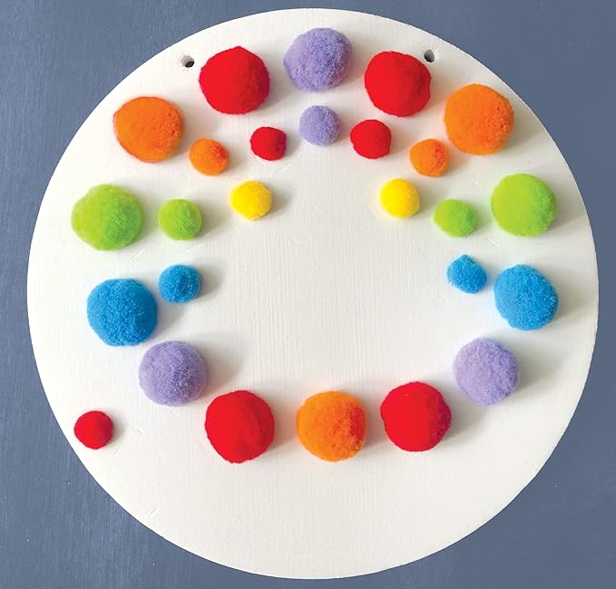 Creativity for Kids Pom Pom Pictures: Animals - Preschool Learning Activities, Sensory Toys for Toddlers, Toddler Arts and Crafts for Ages 3-5+