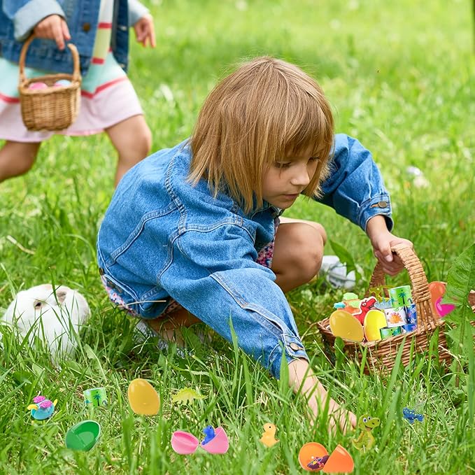 GOAUS Party Favors for Kids, Dinosaur Small Toys Prizes Bulk, Goodie Bag Stuffers, Treasure Box Toys for Classroom, Prize Box Birthday Gift Bag Easter Egg Fillers