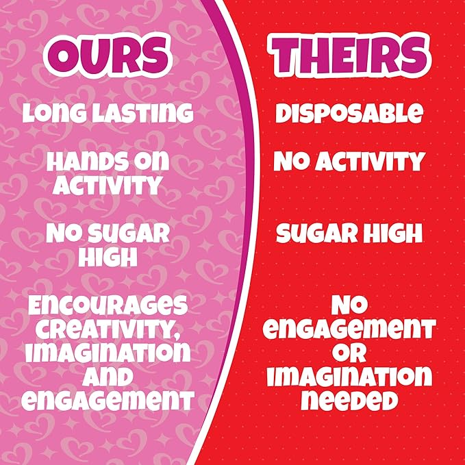 Set of 24 Valentines Cards for Kids Classroom - Valentine's Day Dinosaur Wood Painting Kits for Kids School - Each Valentines Gift Includes Complete Craft Kit & Card for Boys Girls Classroom Exchange