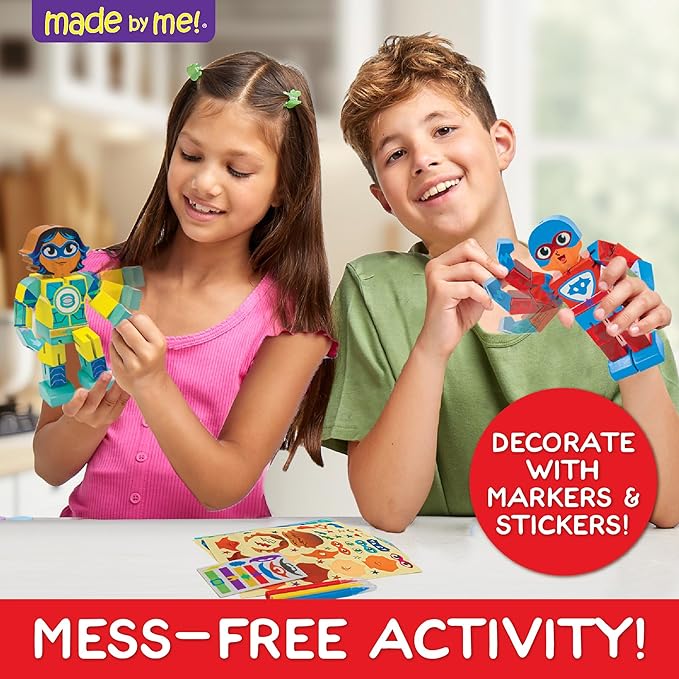 Made By Me Make Your Own Superhero Action Figurines