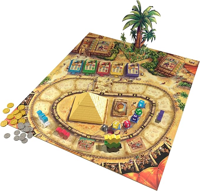 Camel Up (Second Edition) | Strategy , Dice Game | Family Board Game for Adults and Kids | Ages 8 and up | 3 to 8 Players | Average Playtime 30-45 Minutes | Made by Eggertspiele