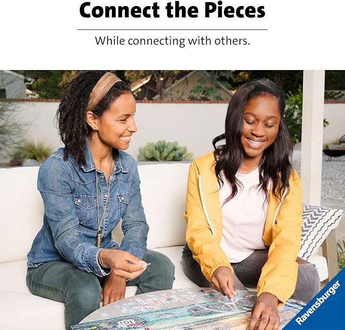Ravensburger at The Dog Park Large Format Jigsaw Puzzle - 500 Unique Pieces | Anti-Glare Surface Ideal for Kids and Adults | Perfect for Gifting