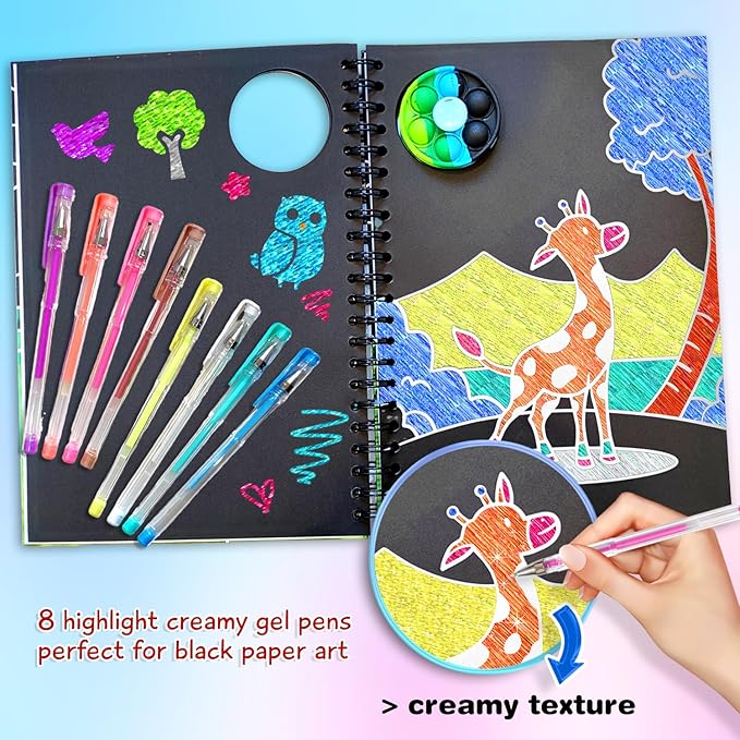 Drawing & Coloring Books for Kids | Mess-Free Coloring Books Kit for Toddlers | Child's Art Drawing Books & Creative Activity Supplies Set | Gift for Boys and Girls Ages 2-4, 4-8, 5-7, 8-12 (2 Sets)