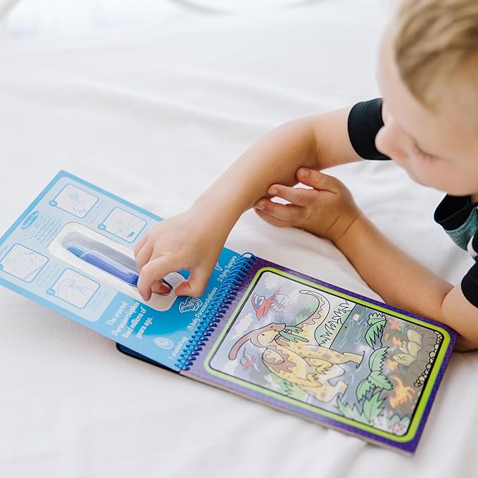 Melissa & Doug On The Go Water Wow! Reusable Water-Reveal Activity Pad – Dinosaurs