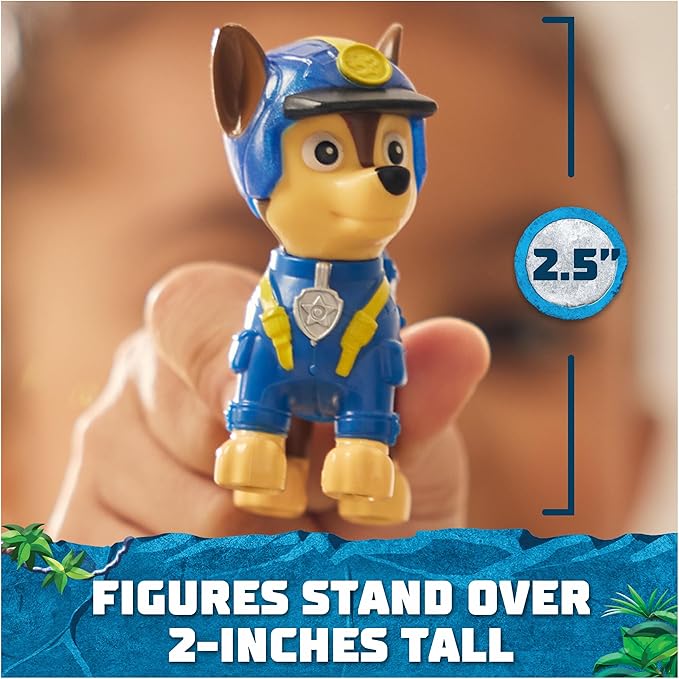 Paw Patrol: Jungle Pups Action Figures Gift Pack, with 8 Collectible Toy Figures, Kids Toys for Boys and Girls Ages 3 and Up