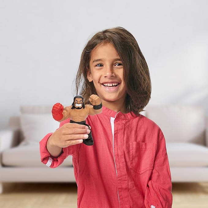 Heroes of Goo Jit Zu WWE Stretchy Superstars 2 Pack, 2 Figure Pack with Roman Reigns and Cody Rhodes, Both with Unique Superstar Gel Filling, Stretch Them Up to 3 Times Their Size