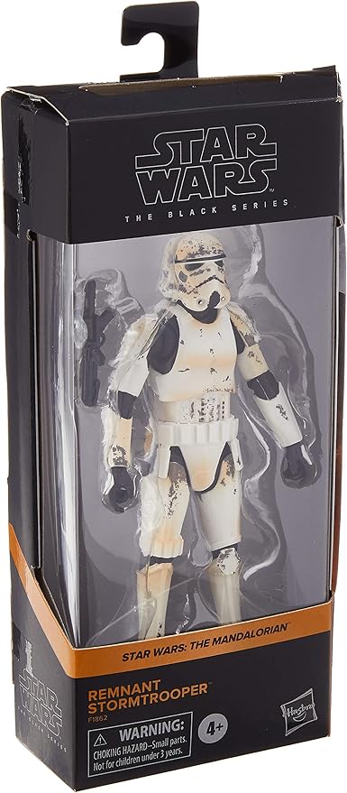 Star Wars The Black Series Remnant Stormtrooper Toy 6-Inch Scale The Mandalorian Collectible Figure,Kids Ages 4 and Up,F18625L0