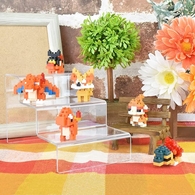 nanoblock - Pokémon - Type Fire Set 1 (Blind Box Complete Set), mininano Series Building Kit