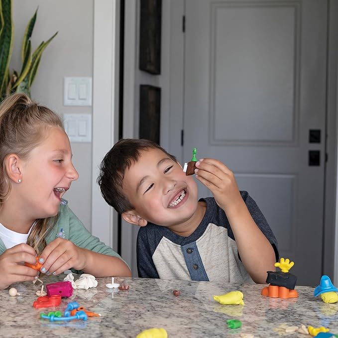 Creativity Street Modeling Dough and Clay Body Parts, Assorted