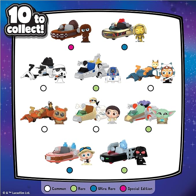 Just Play Star Wars™ Doorables Galactic Cruisers, Collectible Figures and Vehicles, Kids Toys for Ages 5 Up