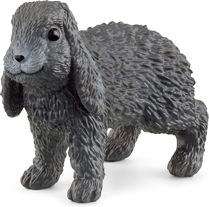 Schleich Farm World, Realistic Animal Toys for Boys and Giels, Lop Eared Bunny Rabbit Toy Figurine, Ages 3+