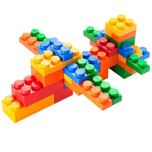 UNiPLAY Mix Soft Building Blocks - 36-Piece Set for Infant Early Learning, Cognitive Development, and Toddler Creative Play - Ages 3 Months+