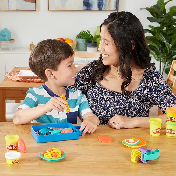 Play-Doh Little Chef Starter Set, 14 Play Kitchen Accessories, Kids Toys for 3 Year Olds and Up, Preschool Crafts