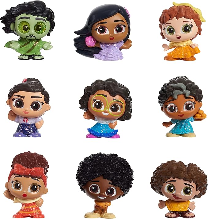 Disney Doorables Encanto Collection Peek, 9 Collectible Figurines in a Casa Madrigal-Themed Box, Kids Toys for Ages 5 Up by Just Play