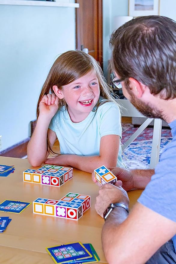 Foxmind Match Madness Board Game, Dual Mode Visual Recognition Matching Board Game, Fast Paced Puzzle Game to Develop Problem Solving Skills, Fun Board Games for Adults and Family