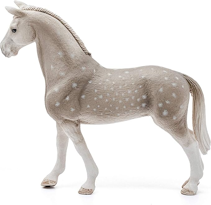 Schleich Horse Club, Horse Toys for Girls and Boys Holsteiner Gelding Horse Figurine, Ages 5+
