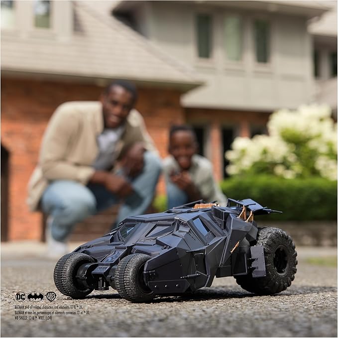 DC Comics Batman, Official Batmobile Tumbler RC, 1:15 Scale, 85th Anniversary Dark Knight Trilogy Special Edition Collectible Kids Toys for Boys Ages 4+