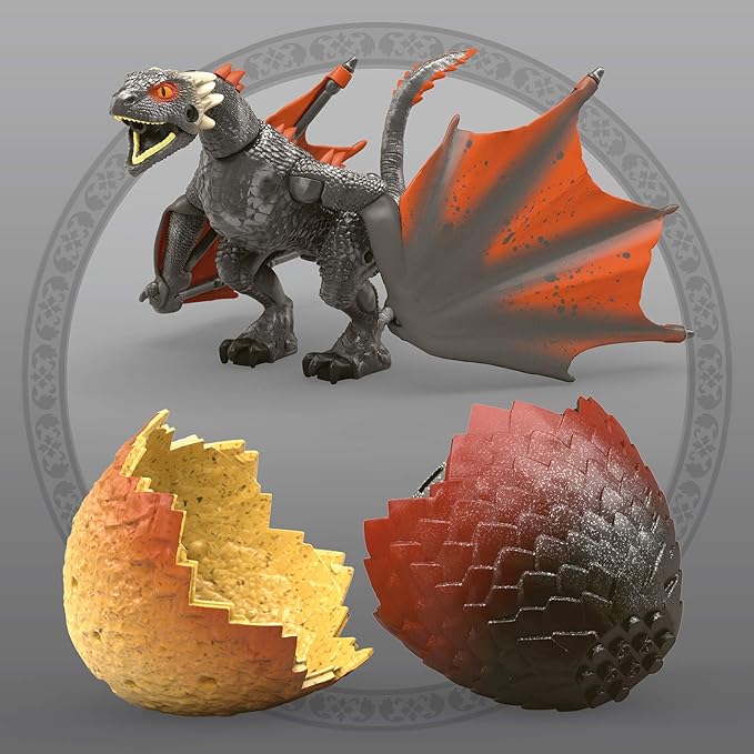 Mega Construx-Game of Thrones: Drogon Building Set, 16 Years and up, 30 Pieces
