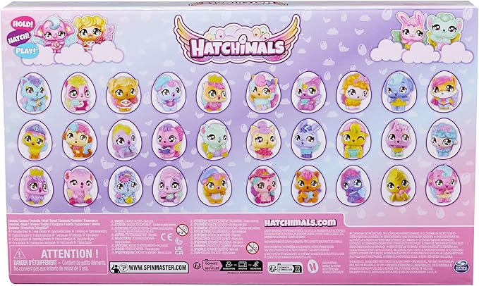 Hatchimals Alive CollEGGtibles 30 Egg Mystery Value Pack - Mini Figures Ultimate Cracking Set: Who Will You Hatch - 30 Unique Figures, Party Favors, Stocking Stuffers Pack (Age 3+)