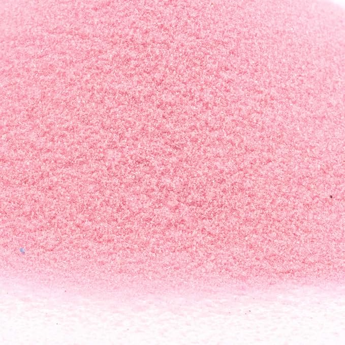 Shiny Stone Colorful Sand,Rainbow Sand,Art Sand,Colored Sand,Craft Sand,Decorative Wedding Vibrant Sand, 250g/0.55lb/8.81oz for Kids Creativity Wedding Succulent Terrarium Vase (Light Pink)