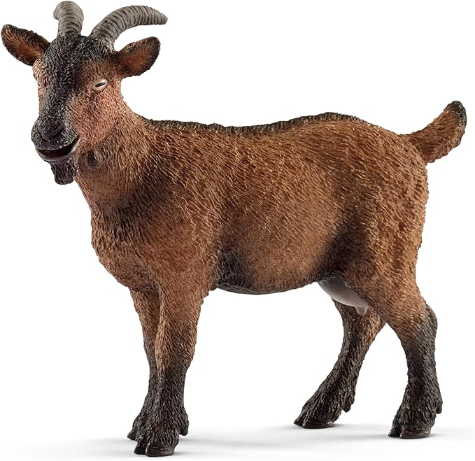 Schleich Farm World 7-Piece Farm Animal Gift Set Including Dalmatian, Cat, Pig, Goat, Rooster, Texas Longhorn Calf and Pinto Foal Animal Toys