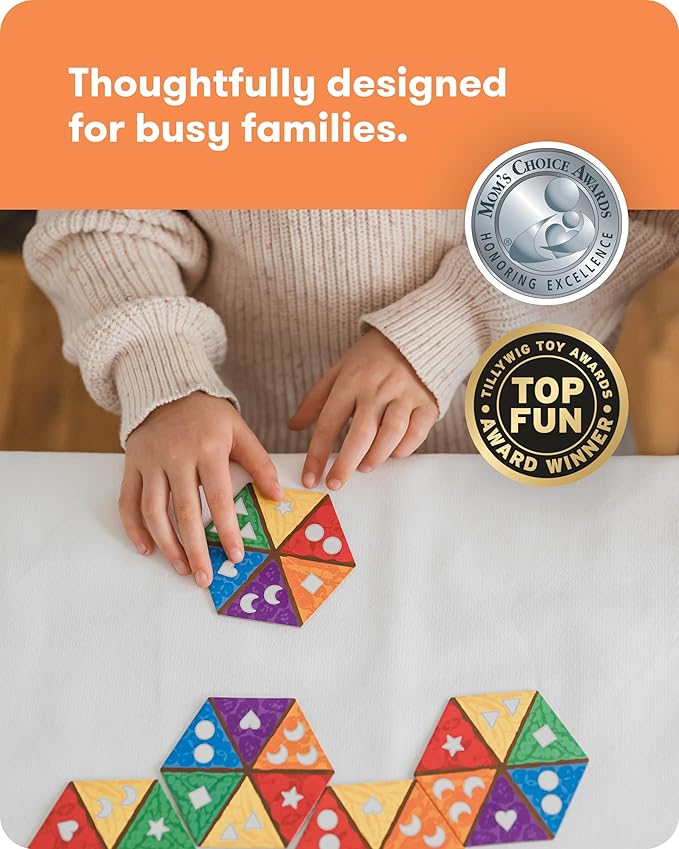 SimplyFun Diggers Garden Match - Matching Game for Kids - Develop Spatial Thinking Capability with Colors & Shapes - 1 to 6 Players, Ages 4 & Up