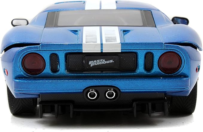 Fast & Furious 1:24 2005 Ford GT Die-cast Car, Toys for Kids and Adults