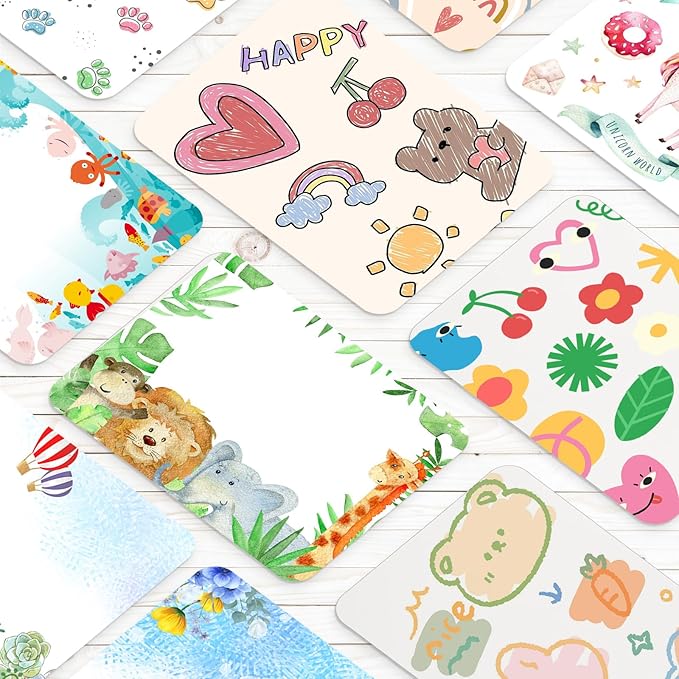 Sabary 100 Pcs Blank Watercolor Cards and Envelopes Set 140lb Heavyweight White Blank Cards Watercolor Greeting Cards Bulk for Painting Invitations Notes Wedding(5 x 7 Inch)