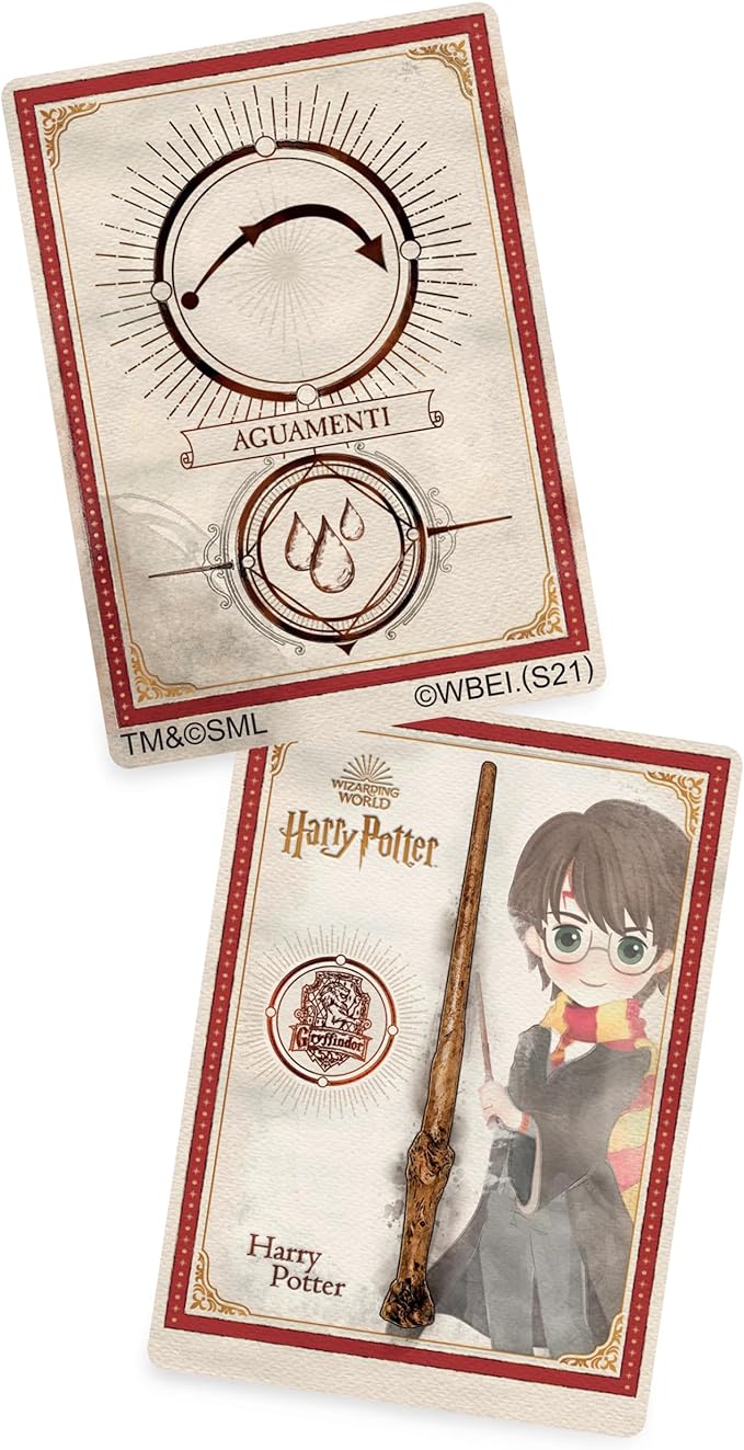 Wizarding World Harry Potter, 12-inch Spellbinding Harry Potter Wand with Collectible Spell Card, Kids Toys for Ages 6 and up