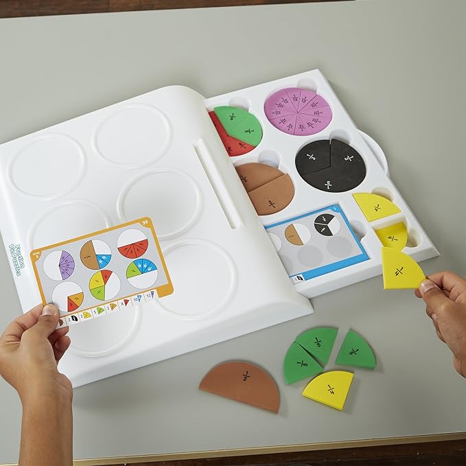 Educational Insights Fraction Pie Puzzles