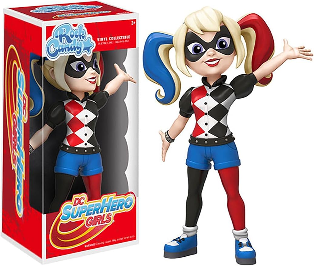 Funko Girls Rock Candy: DC Super Hero-Harley Action Figure