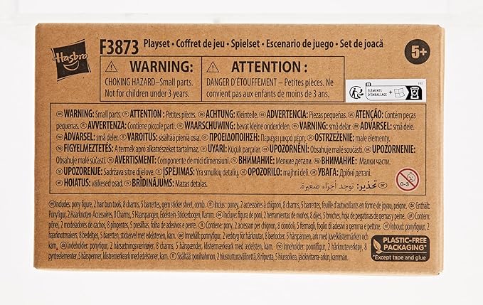 My Little Pony Toys: Make Your Mark Sunny Starscout Ribbon Hairstyles, 6-Inch Orange Pony Toy, Toys for 5 Year Old Girls and Boys and Up, with Hair Styling Accessories