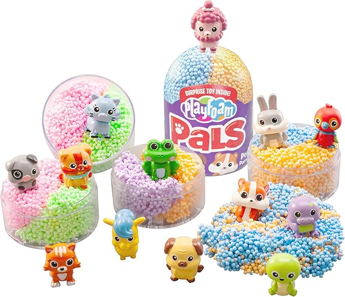 Educational Insights Playfoam Pals Pet Party 2-Pack | Non-Toxic, Never Dries Out Playfoam | Sensory, Shaping Fun, Arts & Crafts For Kids | Surprise Collectible Toy| Perfect for Ages 5 and up