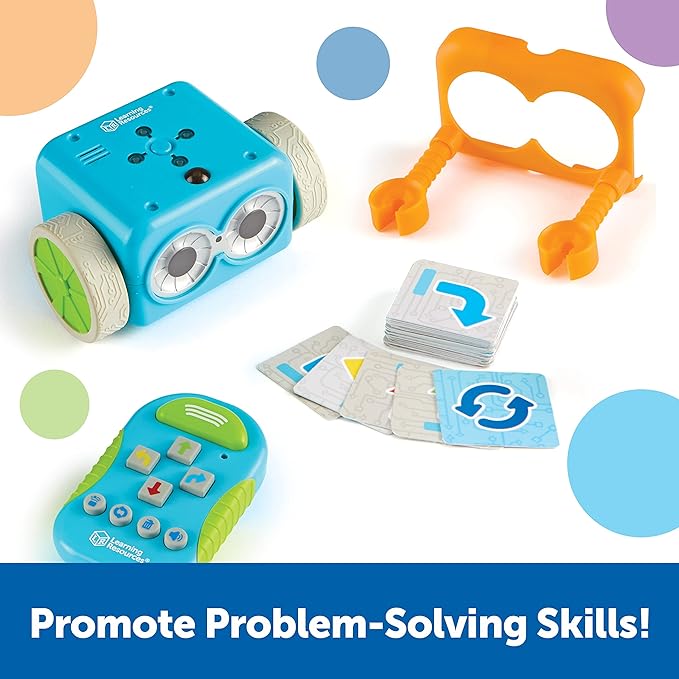 Learning Resources Botley The Coding Robot - 45 Pieces, Ages 5+ Screen- Free Coding Toys, Coding STEM Toy for Kids, Coding for Kids