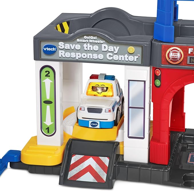 VTech Go! Go! Smart Wheels Save The Day Response Center Playset