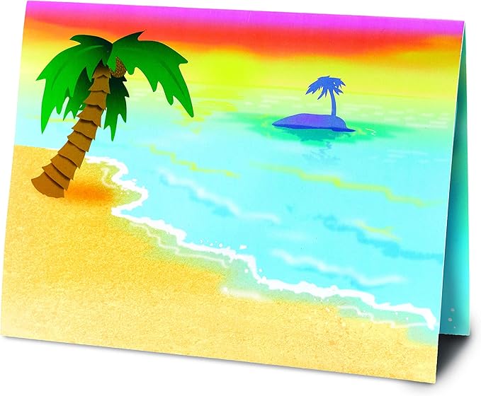 Creativity For Kids Sensory Sticker Playset - Magical Undersea Adventures - 50+ Sensory Stickers and Scenes - Gifts for Boys and Girls Ages 4+