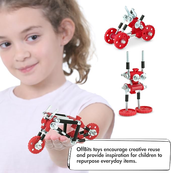 Stem Building Toys, ChopperBit Educational Build Your Own Robot Toy for Kids 8+ Year Old Boys and Girls, Stem Toys Engineering Kit, Motorcycle Vehicle Construction Toys Steam Gift