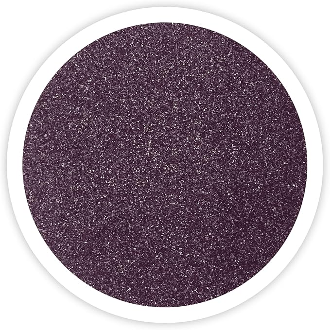 Sandsational Sparkle Plum Unity Sand -1.5 LB (22oz), Dark Purple Colored Sand for Weddings, Vase Filler, Home Décor, Craft Sand, Aquarium Sand, and More