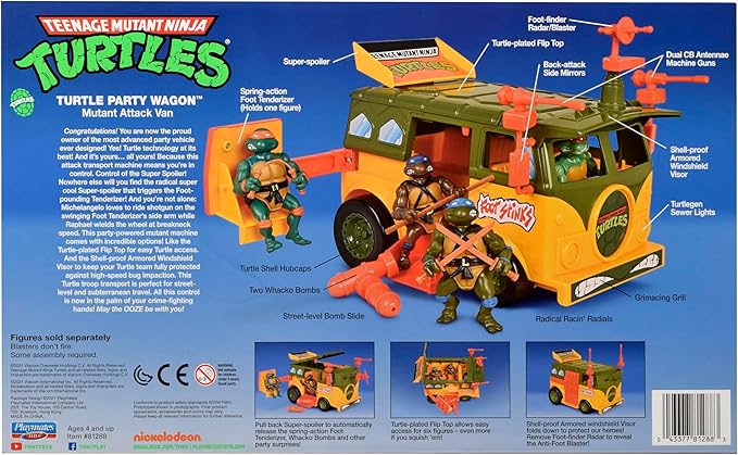 Teenage Mutant Ninja Turtles Original Party Wagon