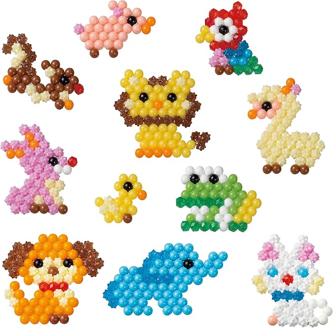 Aquabeads Arts & Crafts Animal Buddies Theme Refill with Beads and Templates