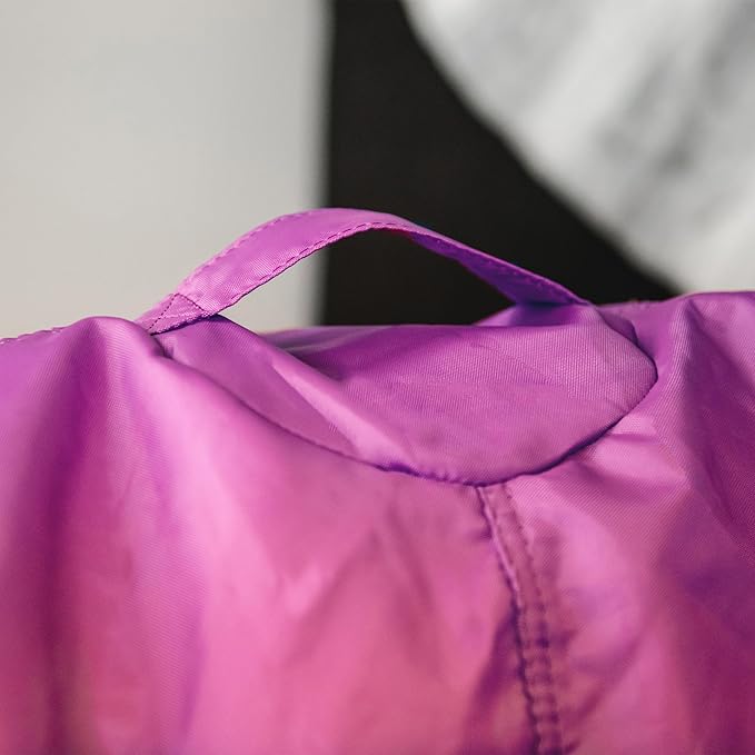 Big Joe Classic Bean Bag Chair, Radiant Orchid Smartmax, Durable Polyester Nylon Blend, 2 feet Round