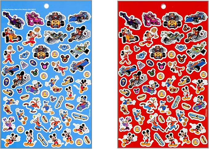 Disney Mickey Mouse Sticker Pad and Minnie Mouse Sticker Pad Set (Over 400 Stickers total!)
