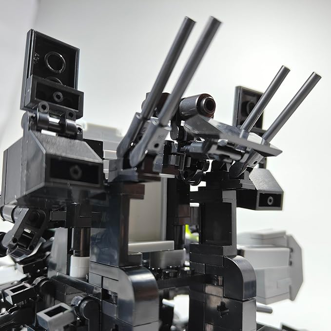 Skibid Toilet Building Block Set, Giant GMAN Tank Robot Skibid Building Brick for Adults Fans 604PCS Blocks